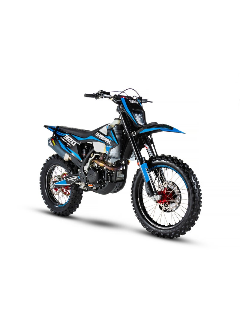 شارمكس شارماكس إكسبيرت برو 320 – دراجة إندورو قوية بسعة 300 سي سي، محرك رباعي الأشواط مبرد بالسائل، قوة 37 حصان، ناقل حركة 6 سرعات - Image 3